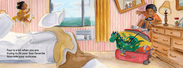 Four is a little, Four is a LOT, 4 toys